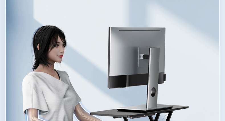 パソコンスタンド 昇降式スタンディングデスク変換器