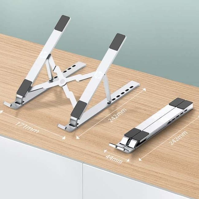 パソコンスタンド 折りたたみ式軽量ラップトップ台