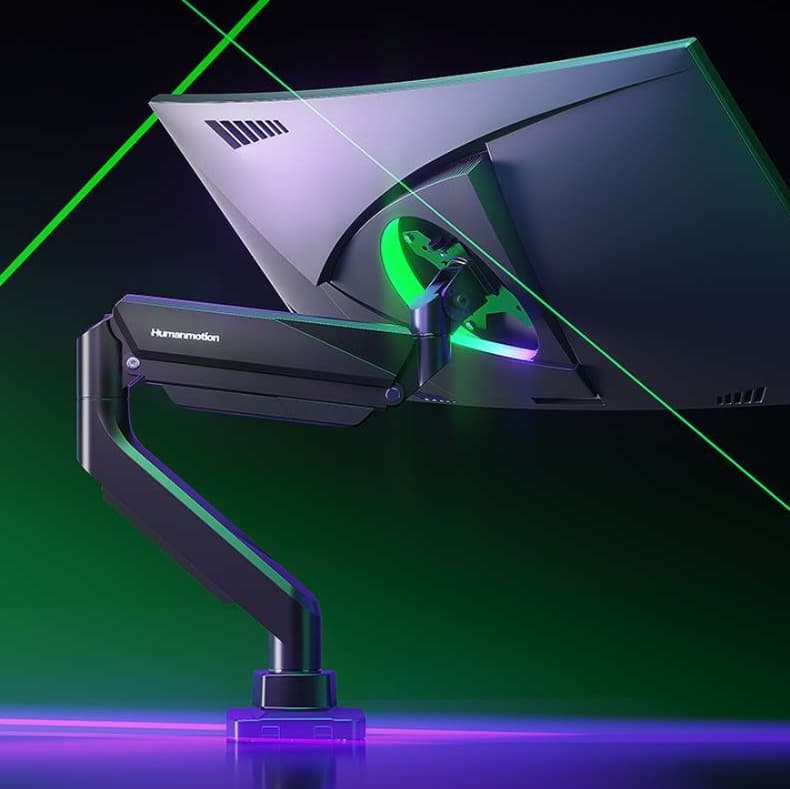 パソコンスタンド 高機能ゲーミング用モニターアーム