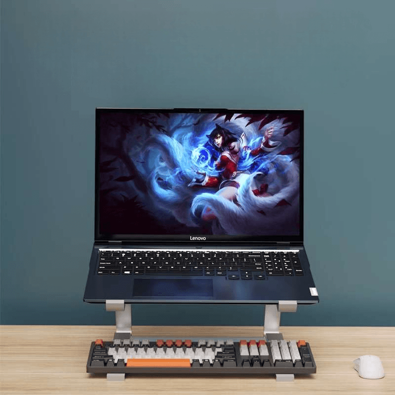 パソコンスタンド 高さ調整可能キーボード収納スタンド