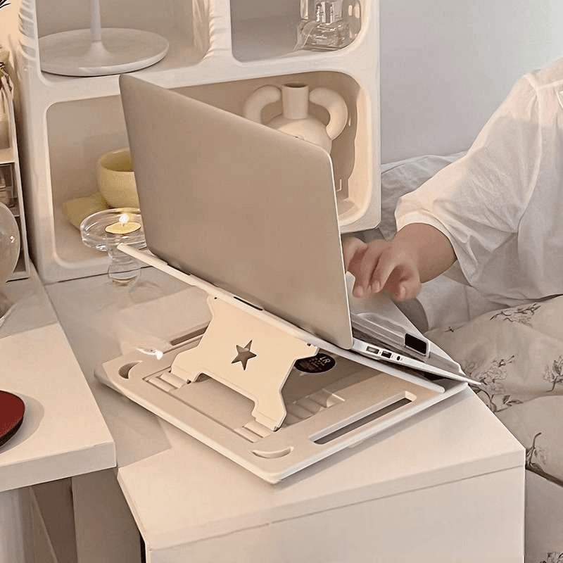 猫耳型折りたたみパソコンスタンド