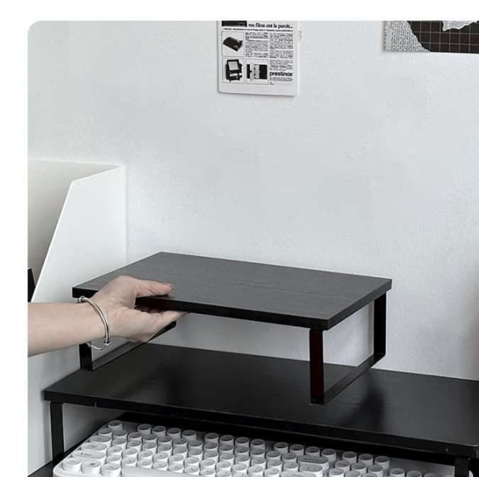 パソコンスタンド すっきり収納デスクトップラック