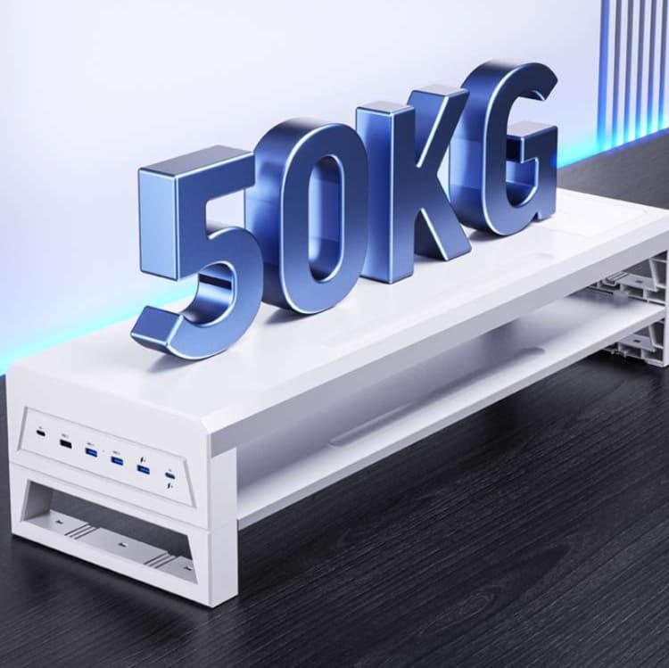 パソコンスタンド マルチ機能 モニター台 充電収納ラック