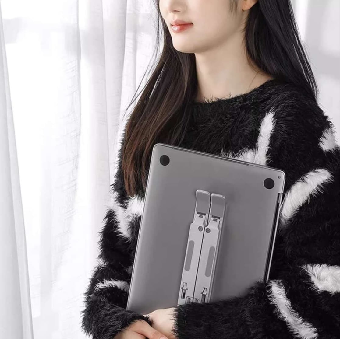 パソコンスタンド 折りたたみ式 軽量アルミ スタンド