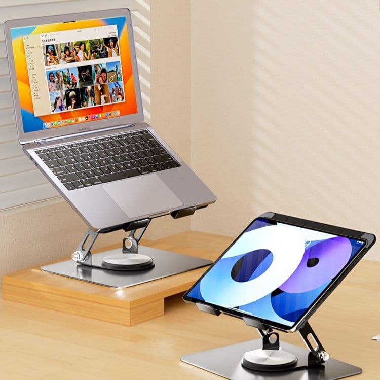 パソコンスタンド 回転式折りたたみノートパソコンスタンド