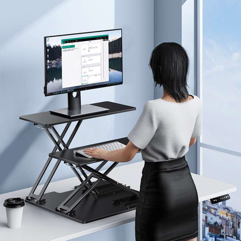 パソコンスタンド 昇降式スタンディングデスク変換器
