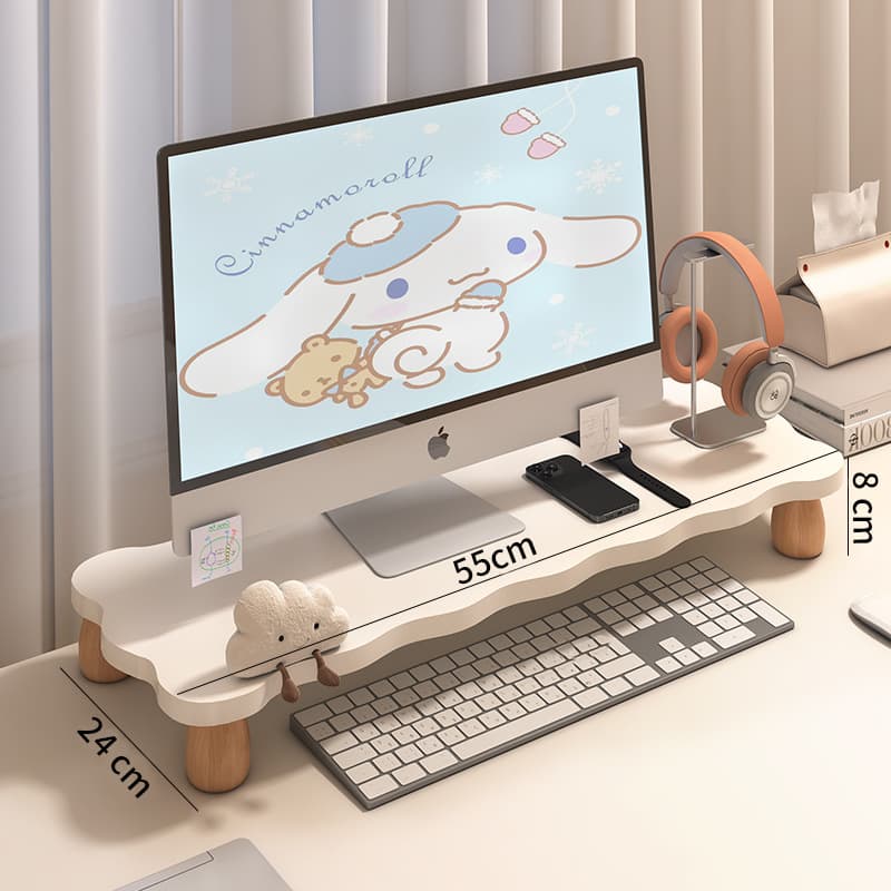 パソコンスタンド デスクすっきり収納モニター台