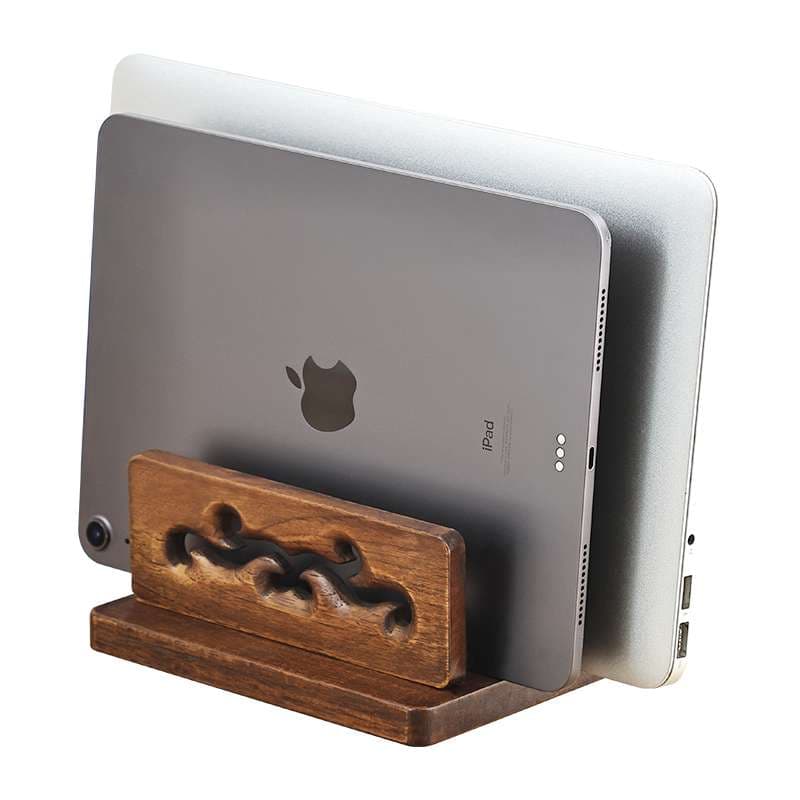 パソコンスタンド 伝統彫刻タブレットスタンド