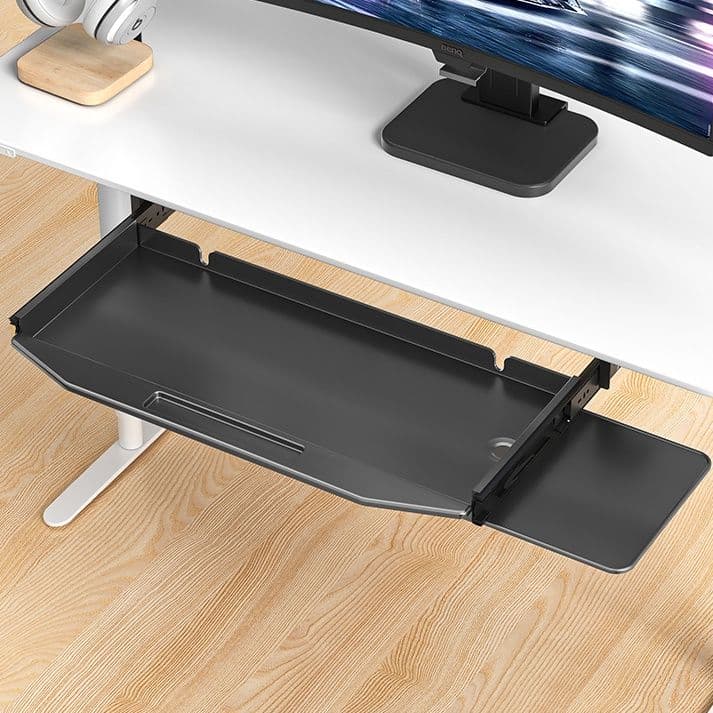 パソコンスタンド パソコンスタンド 引き出し式キーボードトレイ