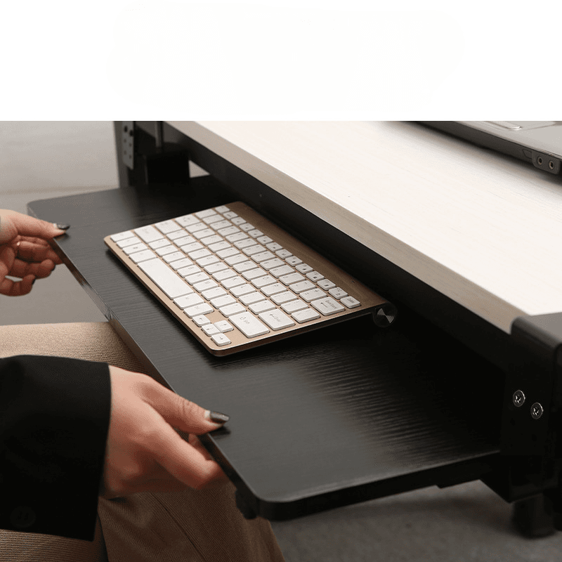 パソコンスタンド 簡単取付けキーボードトレイ